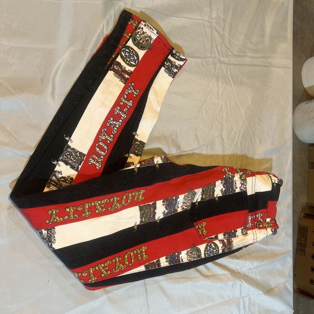 ULTRA-RARE! Gianni Versace Couture Italy Rock n Royalty Skinny Jeans W23/I28